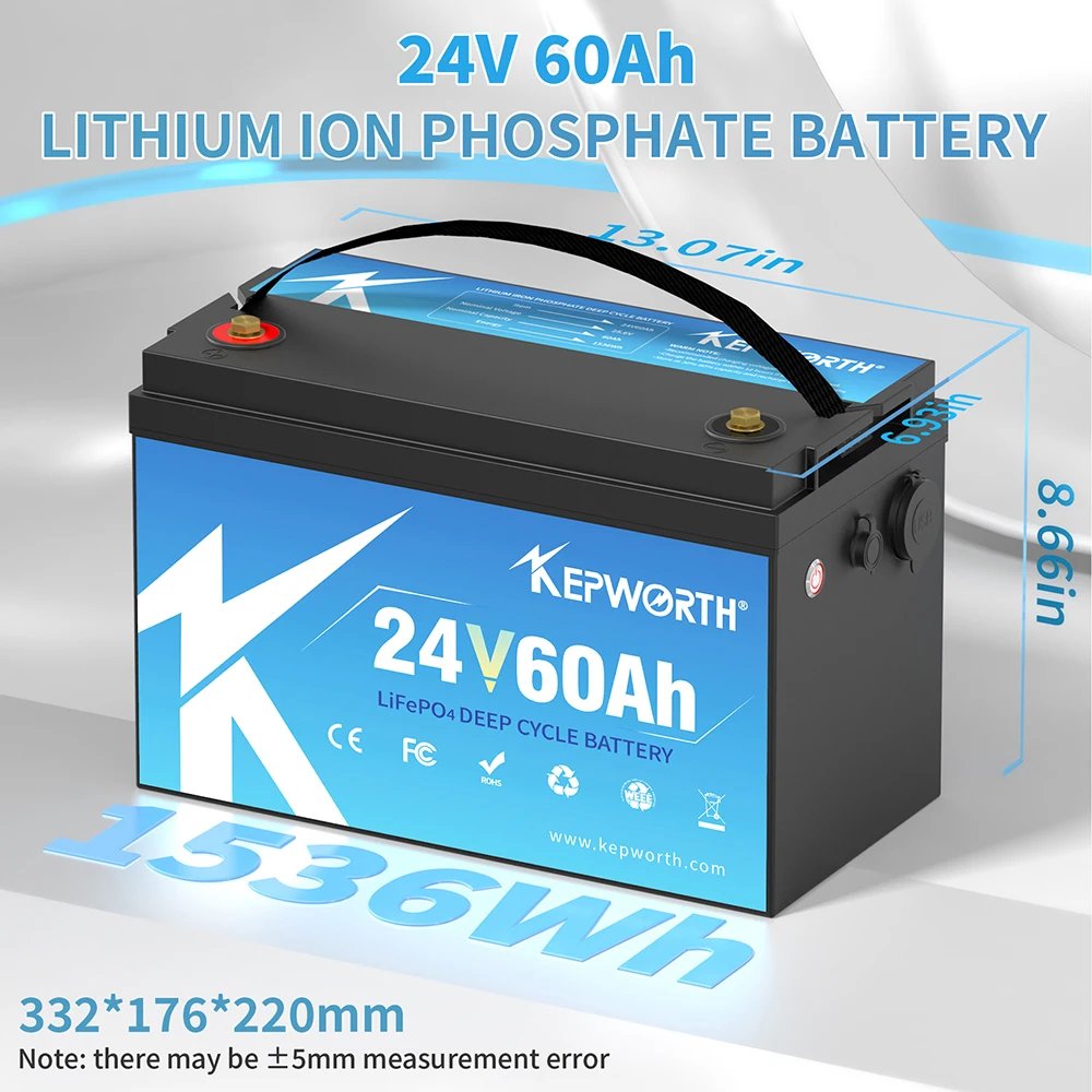 24V 60AH