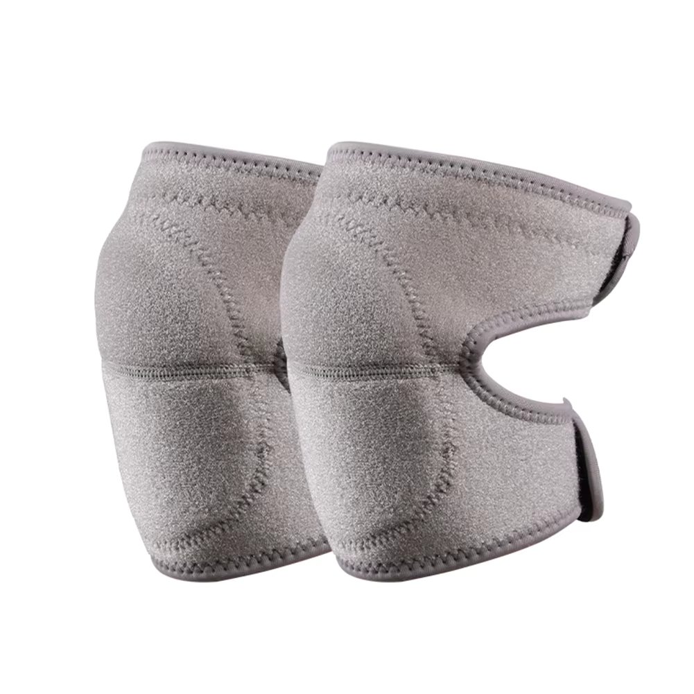 1 Pair Thickened Sponge Knee Pads Knee Pads Basketball Yoga Dance Gray Knee Pads Gear