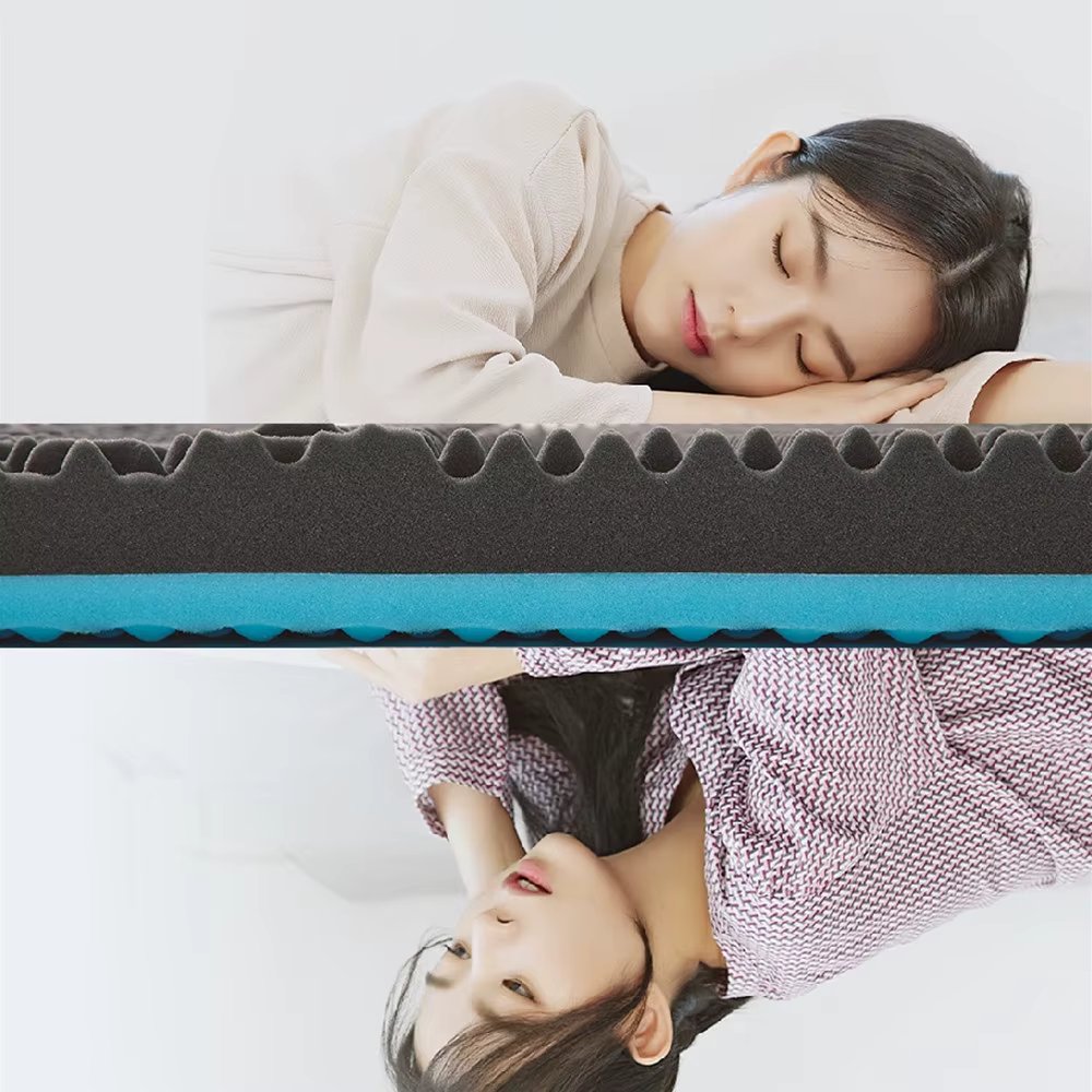 Sleep School Good for waist two-sided mattress fluffy solid bed floor topper sleeping mat matrix