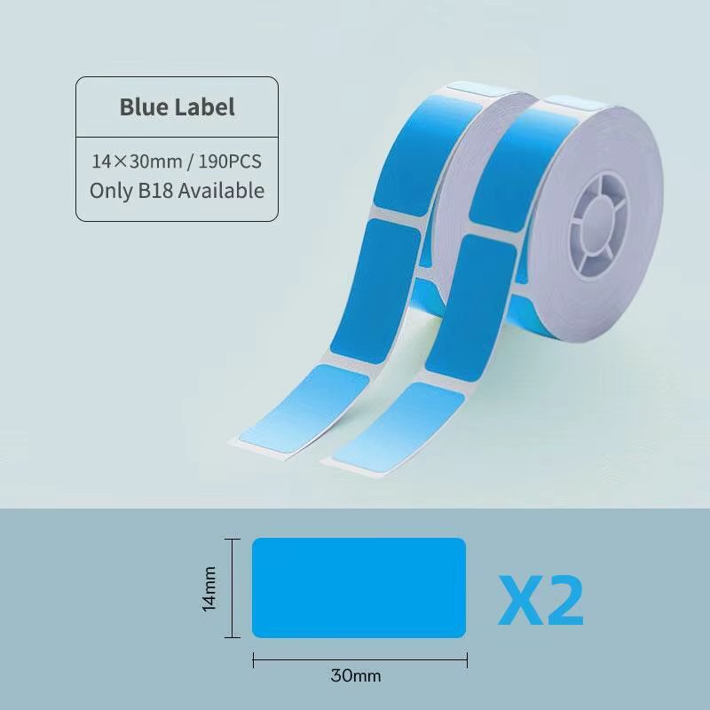 Blue 14x30mm