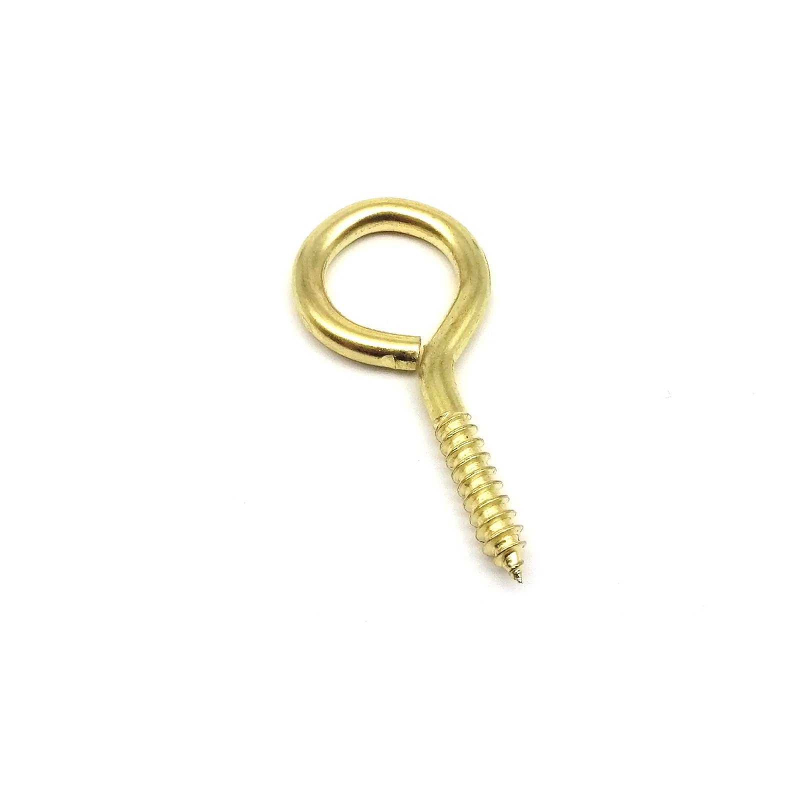 25pcs Golden Picture Photo Frame Lamp Light Cabinet Plant Curtain Net Wire Eye Bolt Eyebolt Screw in Hanger O L C Cup Hook Clasp