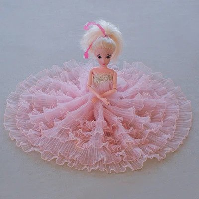 Nice Multi-layer Pleated Ruffles Widened Lace Garment Sewing Fabric DIY Doll Fluffy Skirt Crafts Trim Decoration Accessories