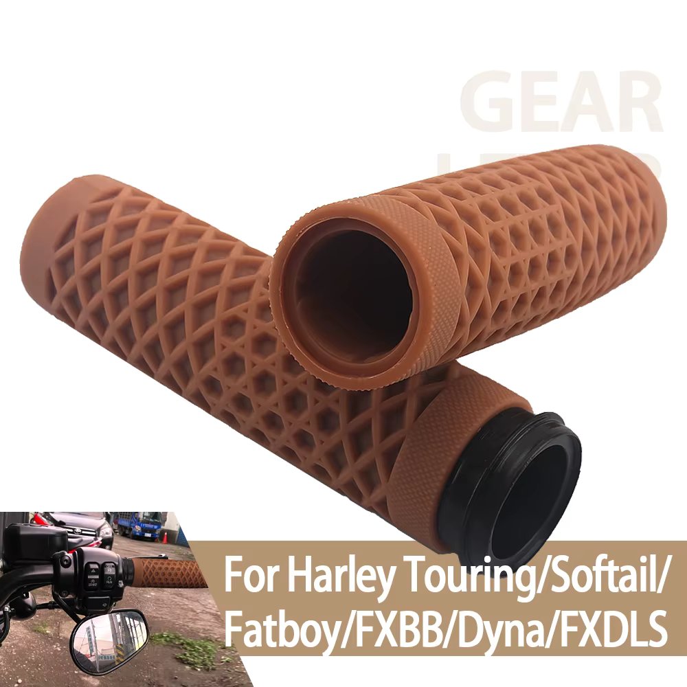 For Harley Touring Street Road Glide Softail Dyna FXDLS Motorcycle Handlebar Hand Grips 1" 25mm Electronic Throttle Handlebars