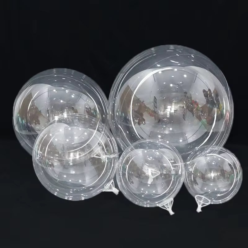 50 PCs Bubble Balloon Transparent Crystal Bobo 24"