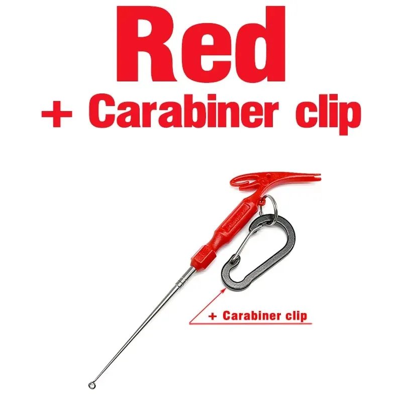 Red  and Carabiner