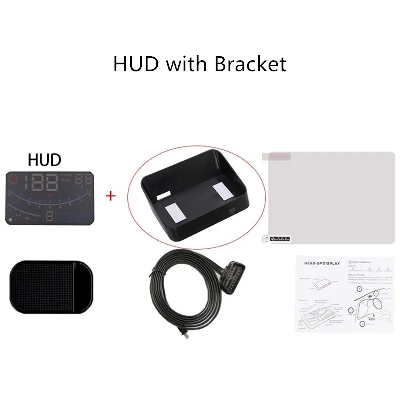 HUD with Bracket