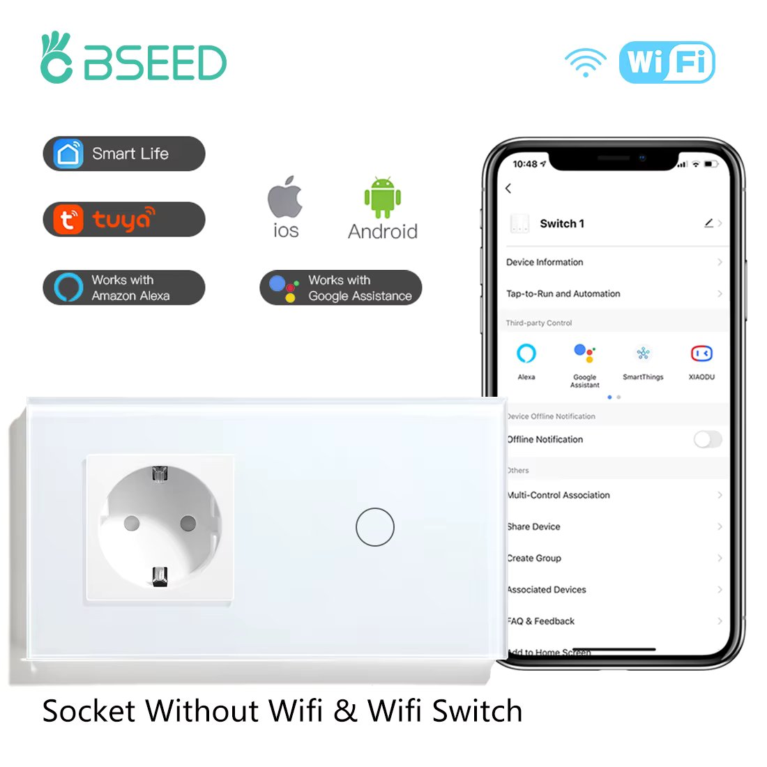 Socket 1Gang