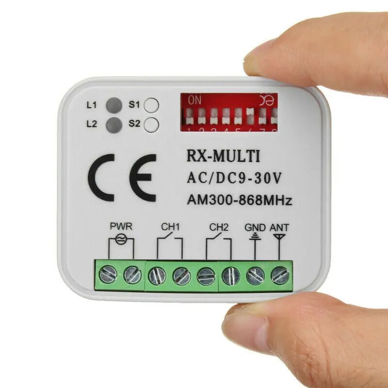 300-868mhz receiver