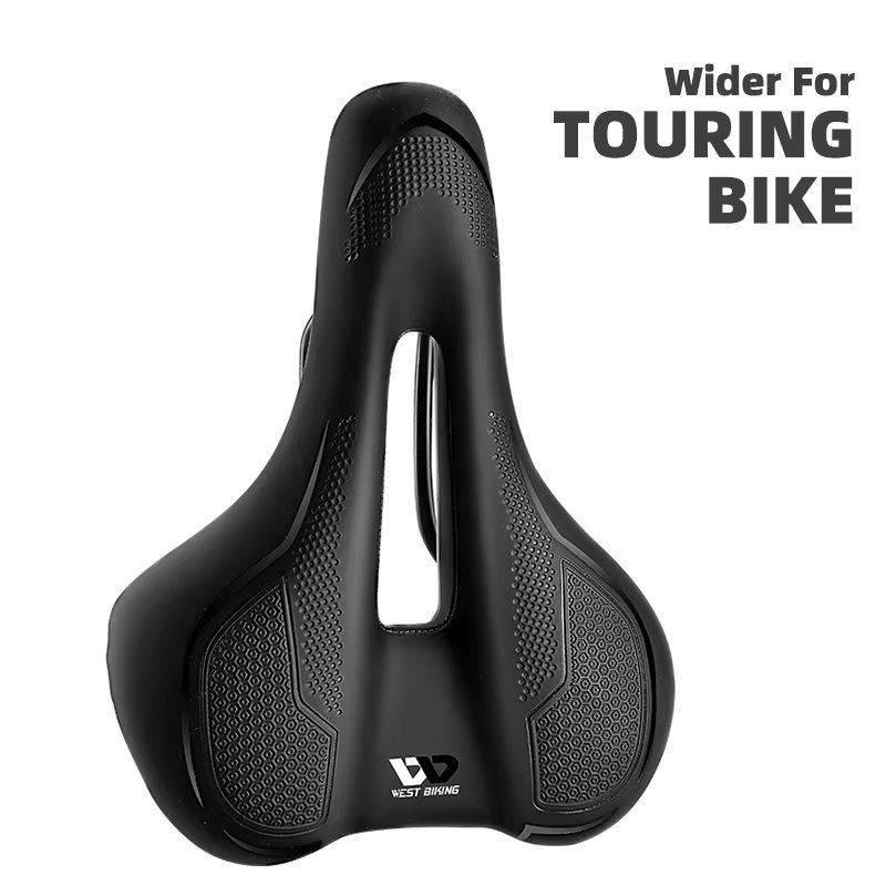 Black Touring Bike