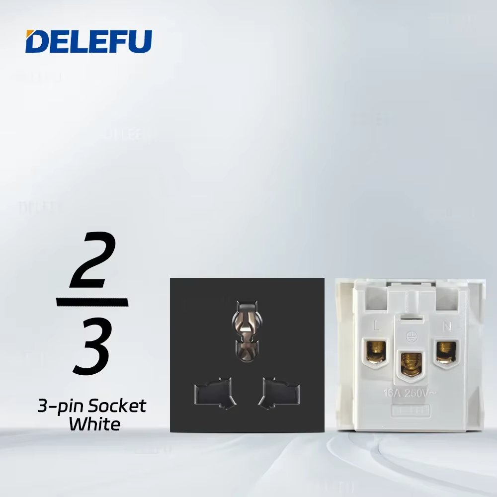 Big 3-pin socket