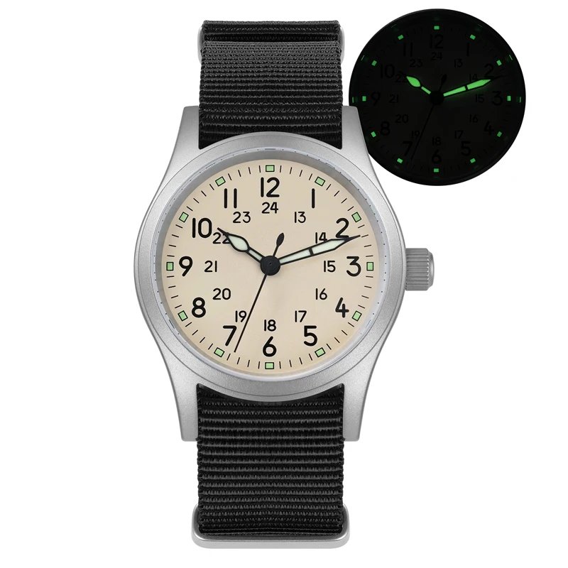 Yellow Dial Black