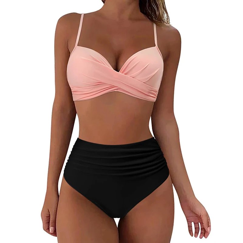 pink and black