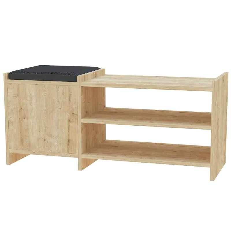 Safir 100x44x35 cm Oak Logan shoe rack