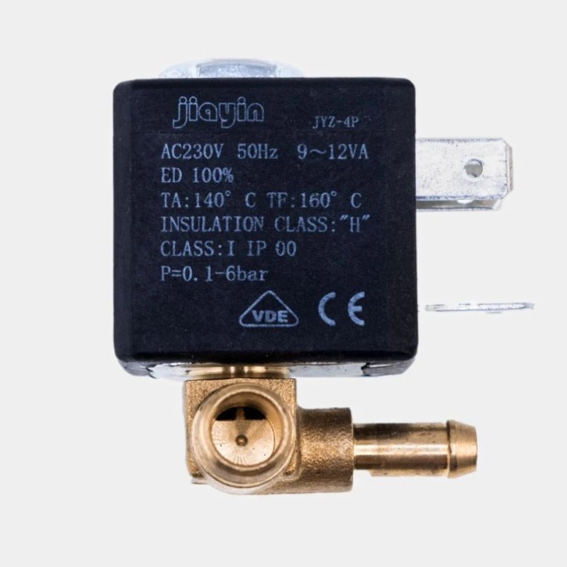 JYZ-4P Normally Closed 3mm N/C 2/2 Way AC 230V G1/8" 6Bar Brass Steam Pump for Philips Irons,steam mop,garment steamer coffee