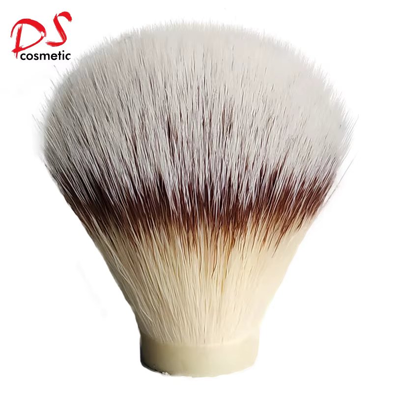 Dscosmetic T4 synthetic hair shaving brush knots with good backbone soft tip for shaving brush