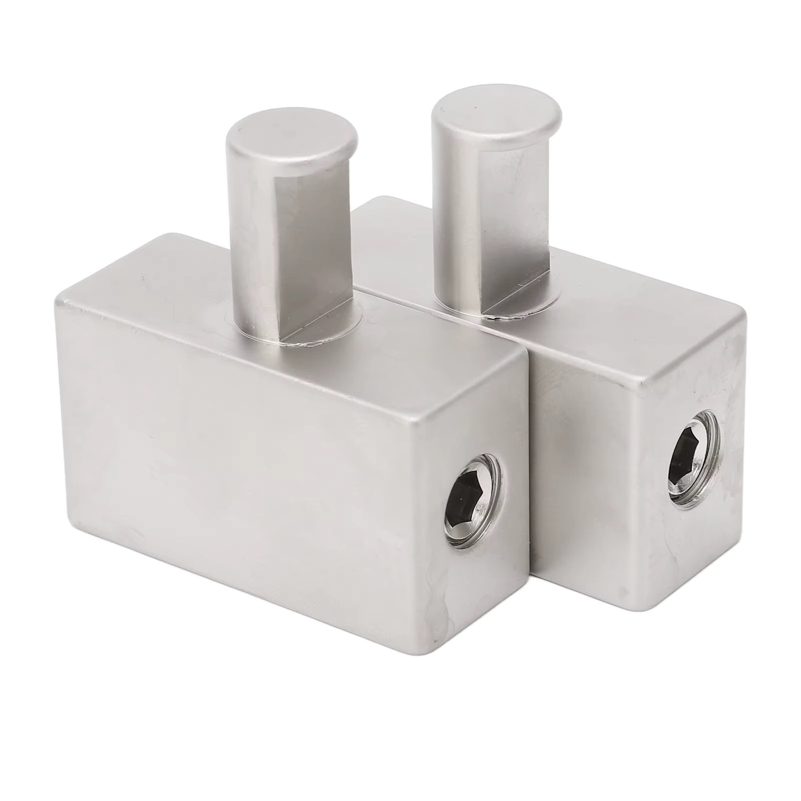 2pcs 1/0 Gauge To 1/0 Gauge Amplifier Input Reducer High Power Nickel Plated Terminal For Car Speaker