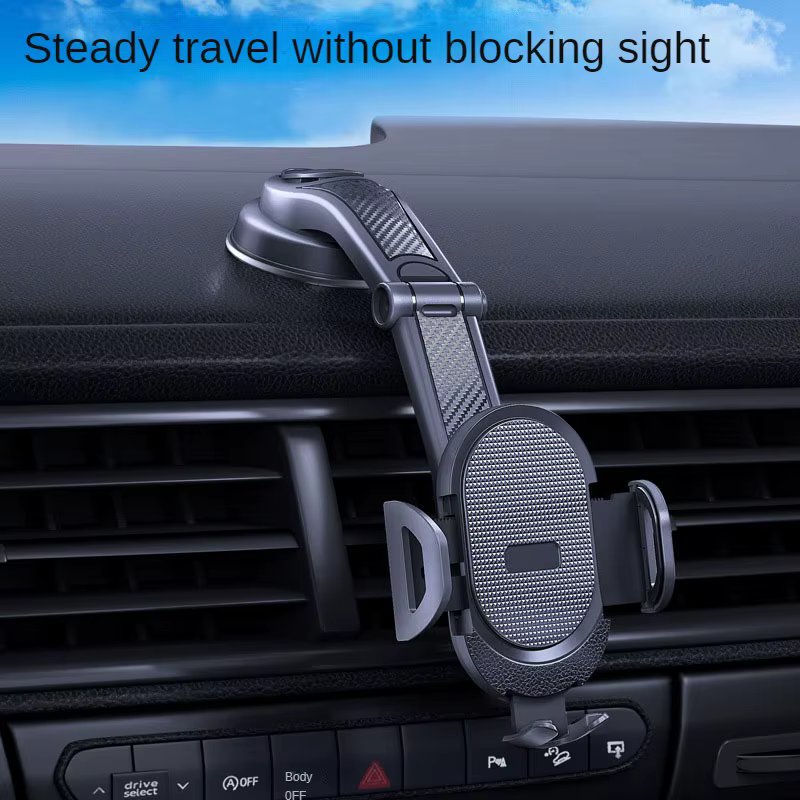 2024 New Universal Sucker Car Phone Holder 360° Windshield Car Dashboard Mobile Cell Support Bracket for 4.0-6 Inch Smartphones
