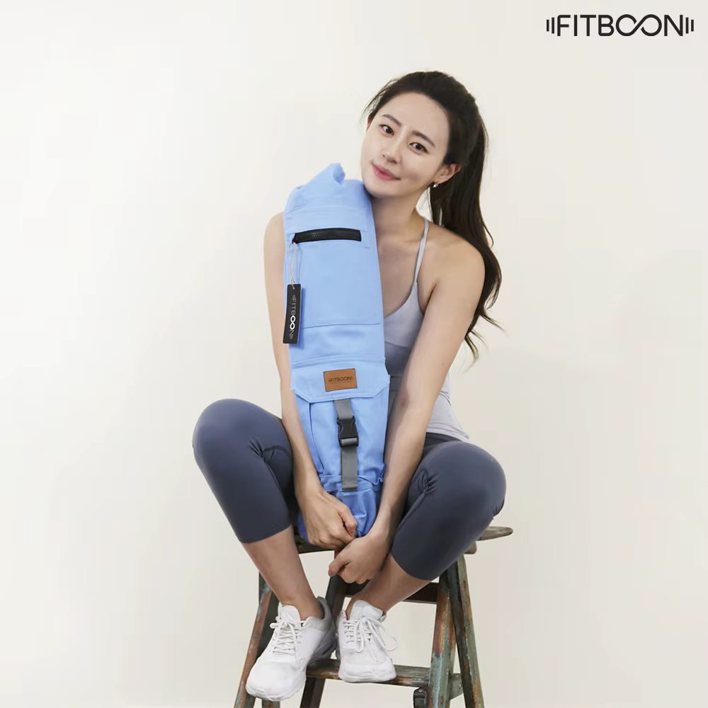 Fit Mon Mat Strap bag 100% Natural Natural Natural Cotton All Mat Compatiwith Convenient Portable FB-BAG01