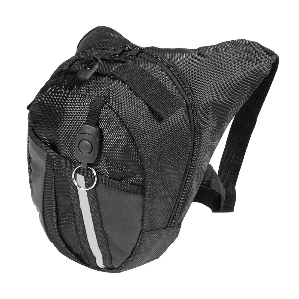 Motorcycle Bag Men Motorbike Leg Side Bag EVA Hard Shell Male Phone Waist Pack Motorcycle Drop Leg Bag Fanny Pack Belt Bum BagsA