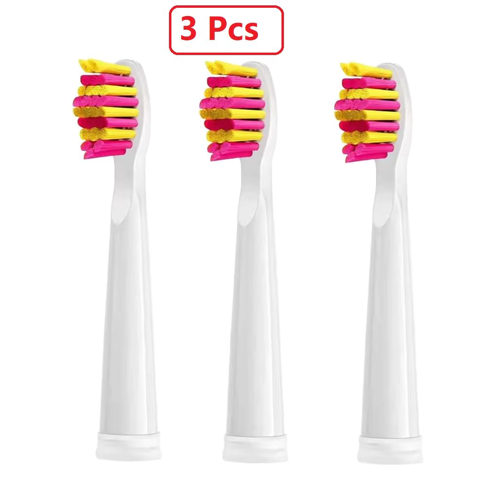 3/4/8/12/16 Pcs Replacement Brush Heads For Seago For Fairywill Electric Toothbrush Head Dupont Bristle Brush Refill Tooth Clean