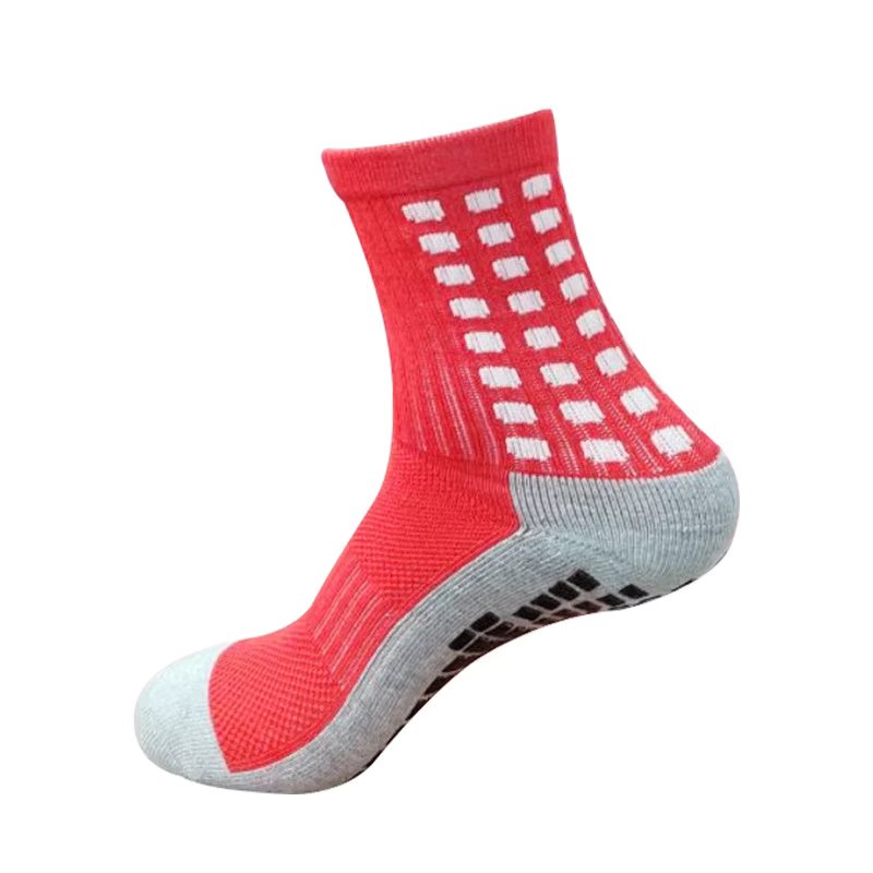 High Quality New Football Socks Men and Women Sports Socks Non-slip Silicone Bottom Soccer Basketball Grip Socks
