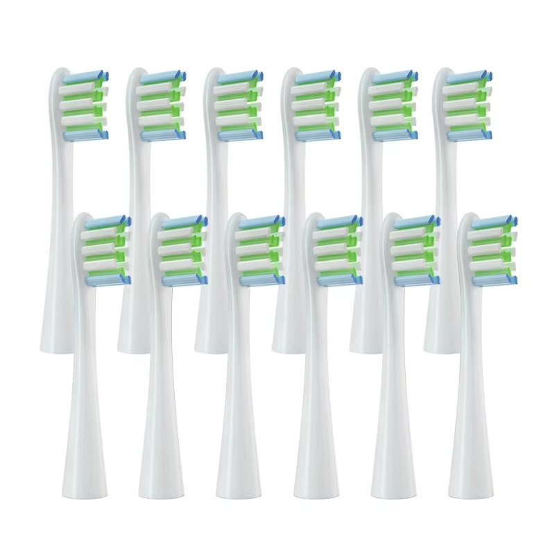 12pcs White