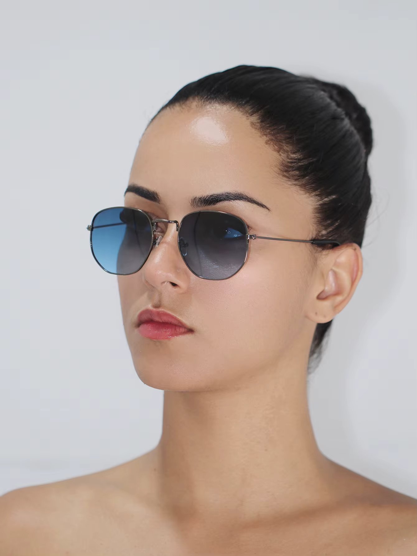 Óculos De Sol feminina Metal