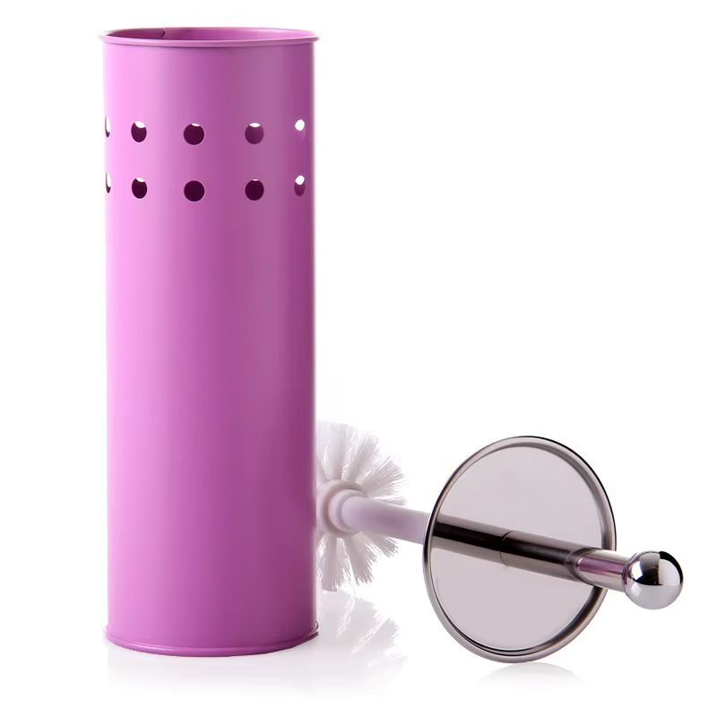 Bathroom Accessories mauve metal brush quality 10x10x39 cm. 29787