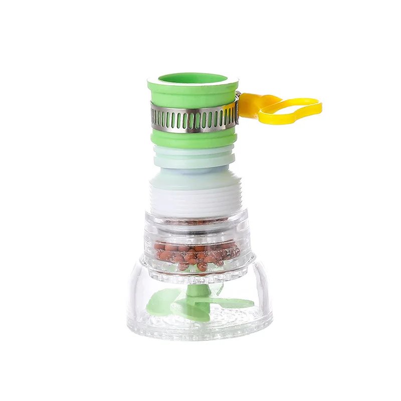 Faucet Filter Splash Proof 360 Degrees Rotatable Retractable Faucet Extender Universal Kitchen Maiwanshi Filter Water Purifier