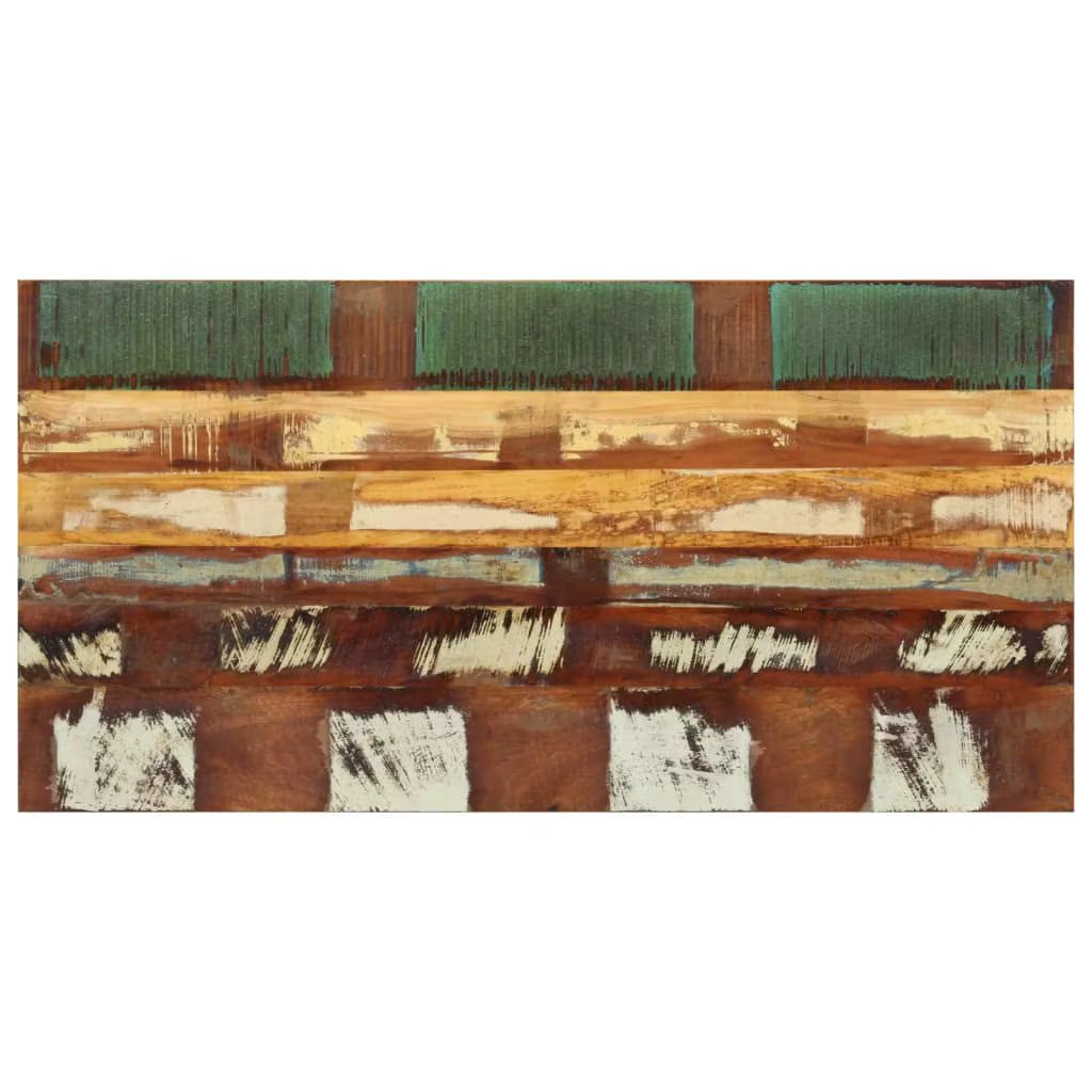 vidaXL Tischplatte Rechteckig 60x120 cm 15-16 mm Altholz Massiv