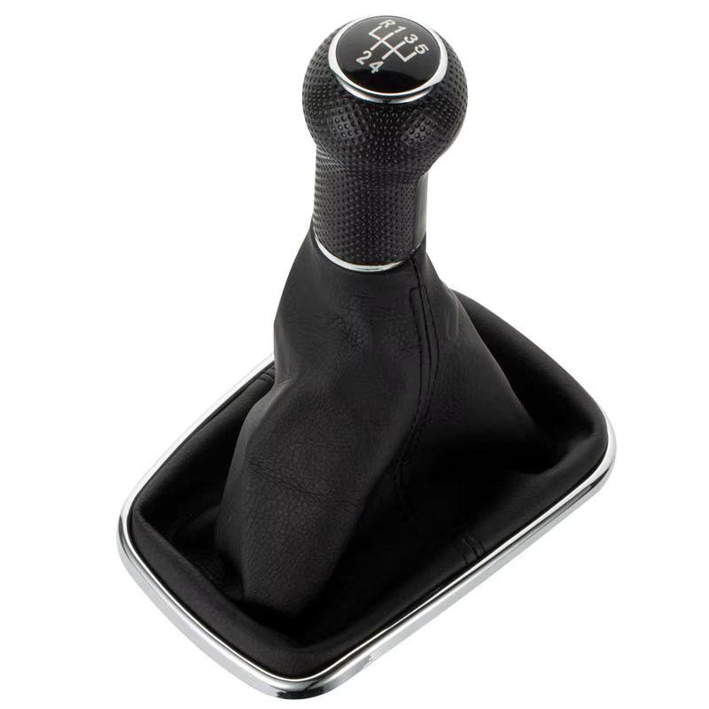 New Car 5/6 Speed 12mm Gear Shift Knob Lever Shifter Gaiter Boot for Volkswagen VW Golf Bora Jetta GTi MK4 Interior Accessories