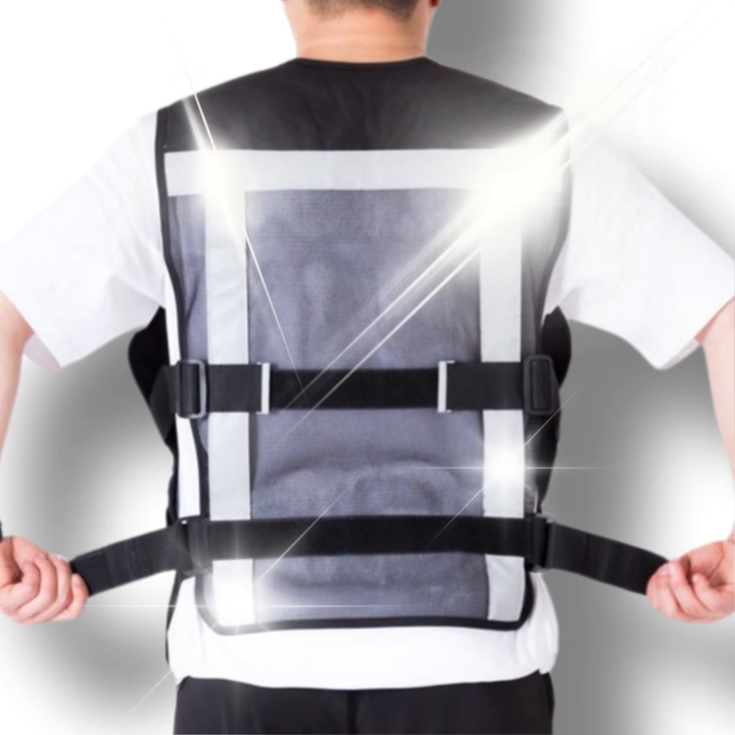 [MACCI] Machi rider safety Special magnet D-ring high brightness reflective vest delivery motorcycle Korea