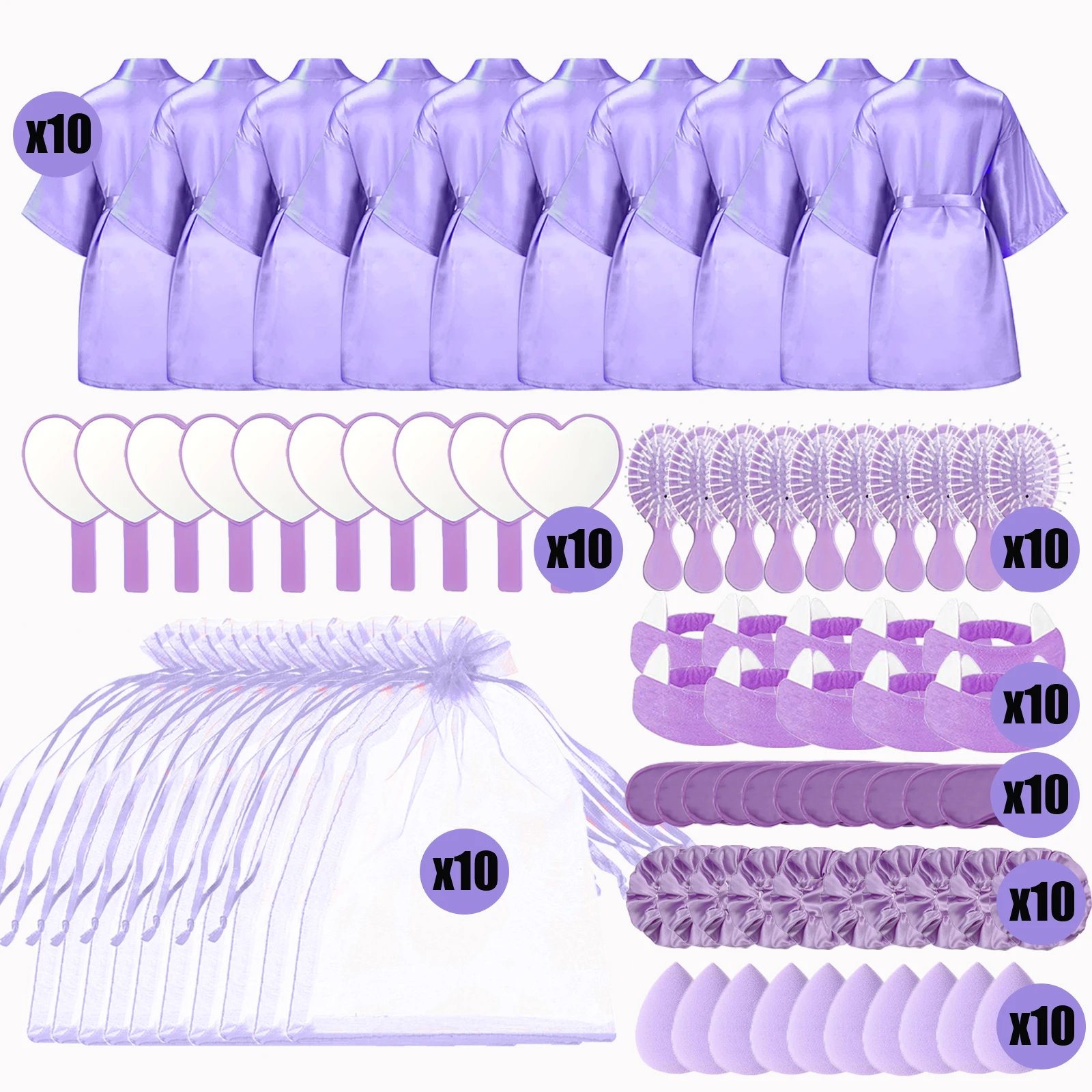 Purple 10 Sets
