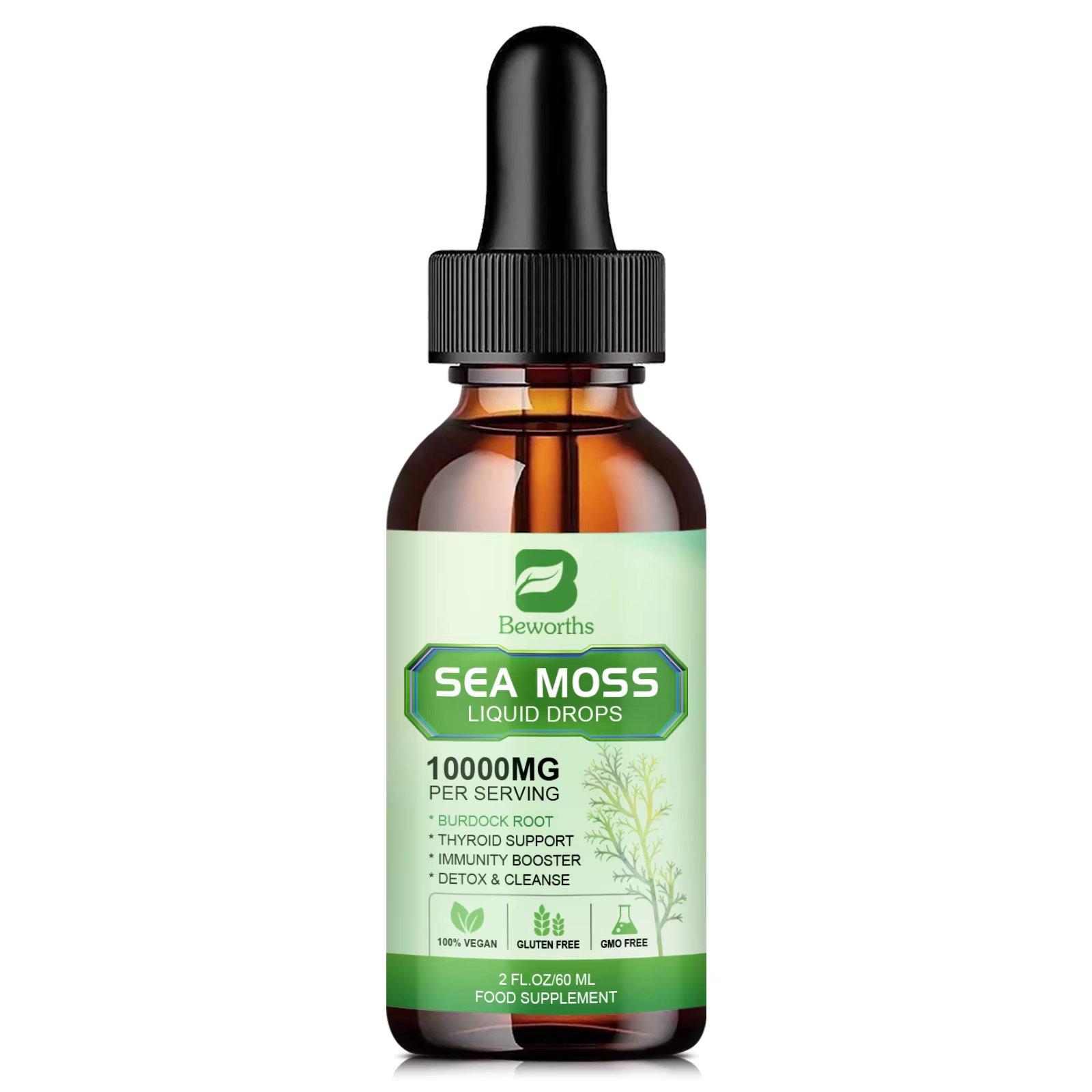 Organic Sea Moss Drops- Joint Support Supplement - Immune Support Supplement
