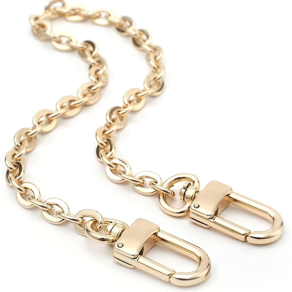 40/100CM Metal Mini Purse Chain Shoulder Crossbody Strap Handles Bag Accessories Handbag DIY Replacement Chains Charm Decoration