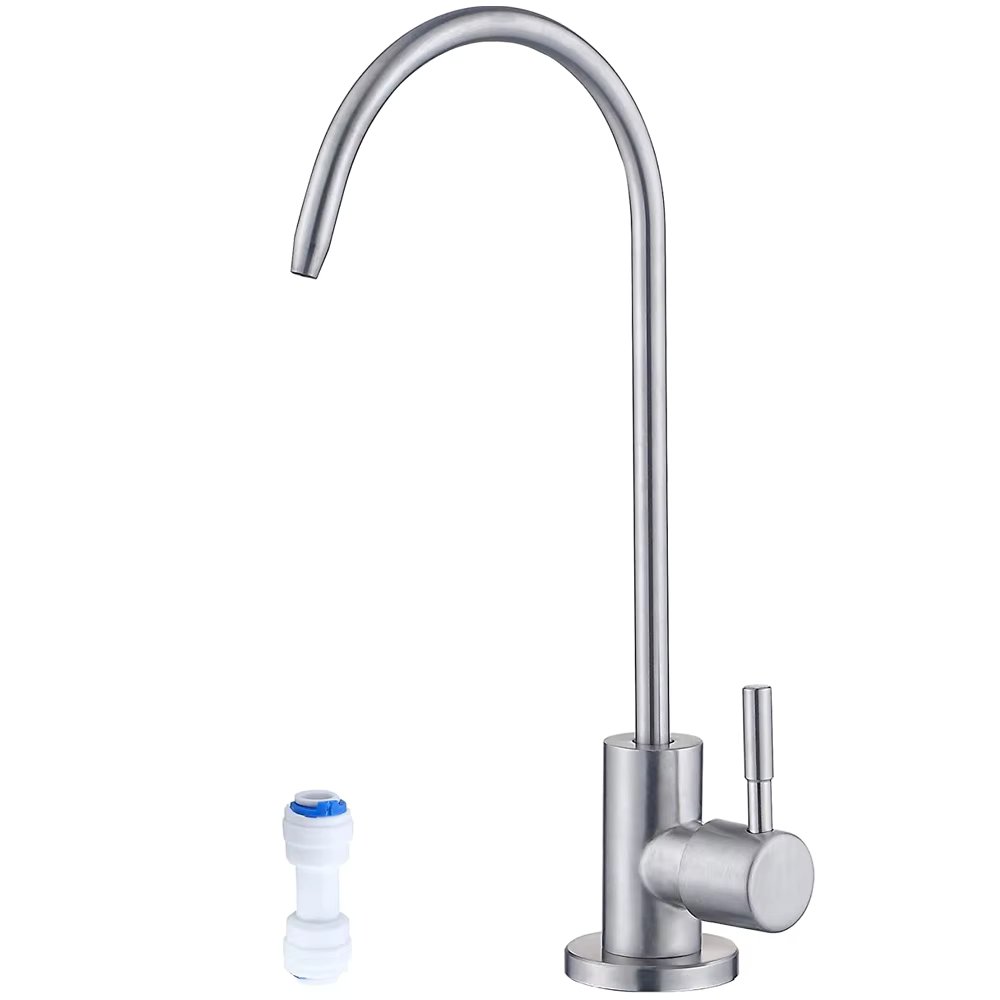 Water Purifier Faucet, Lead-Free Filtered Faucet Fits Reverse Osmosis Units or Water Filtration System Kitchen RO Faucet