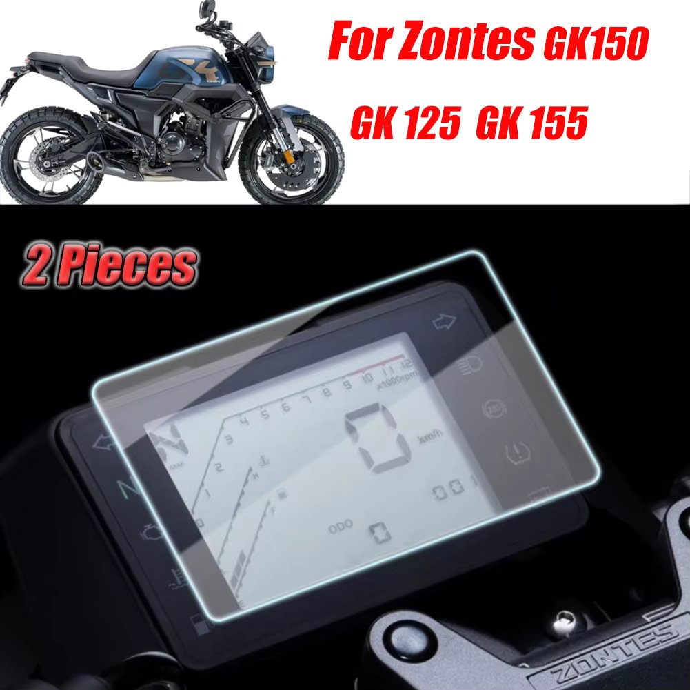 Motorcycle Cluster Scratch TPU Film Dashboard Screen Protector Anti Oil Scratch Proof For Zontes GK 125 / GK 155 KD GK150 GK125X