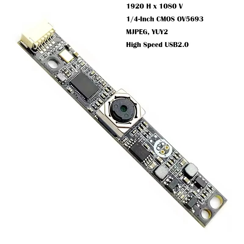 2MP/5MP HD OV5693 USB Camera Module Autofocus 75 Degree With Digital microphone UVC Free Driver Mini Webcam For Face Recognition