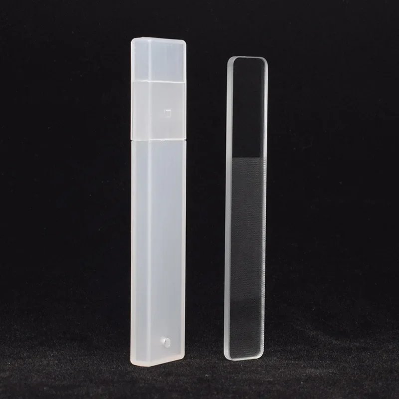Professional Nano Glass Nail File Transparent Sanding Polishing Grinding Nail Art Manicure Grinding Equipment Manicure Art Tools