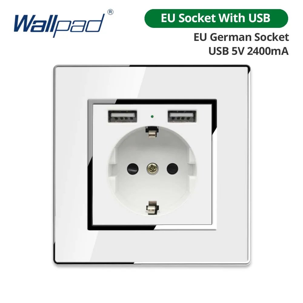 German Socket USB