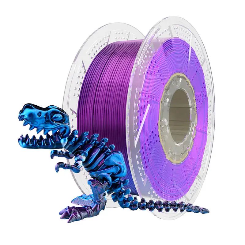 Conjure Filament Silk PLA 1.75mm Dual/Tri Colors Filament Plastic 1KG High Quality For FDM 3D Printers Material 3D Printting