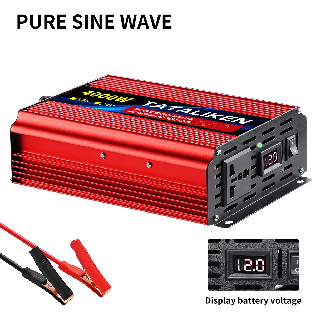 12V4000W 220V