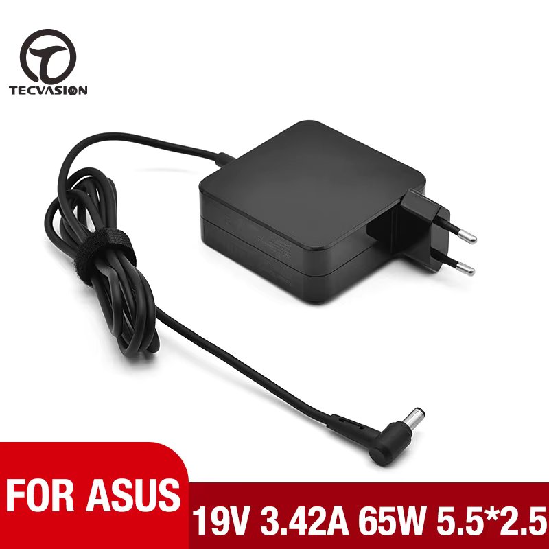 19V 3.42A 65W 5.5*2.5mm Laptop AC Adapter Charger For Asus S300 S300CA S400C S500  X550 X550C X501LA Notebook Battery Power EU
