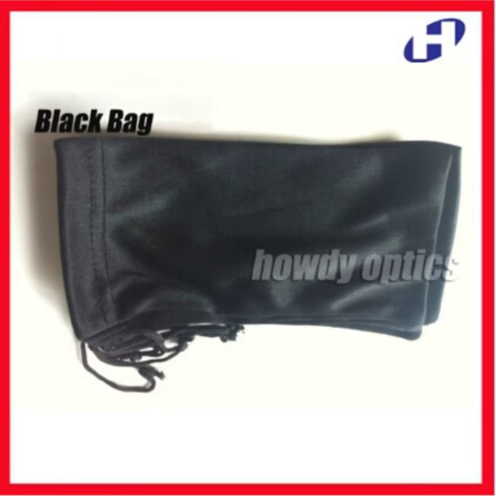 100pcs Wholesale Black Spectacle Sunglass Eyewear Eyeglasses Glass Cloth Bag Pouch