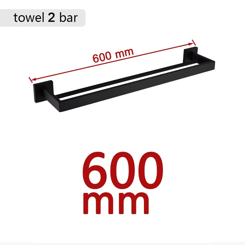 Towel 2 bars 60cm