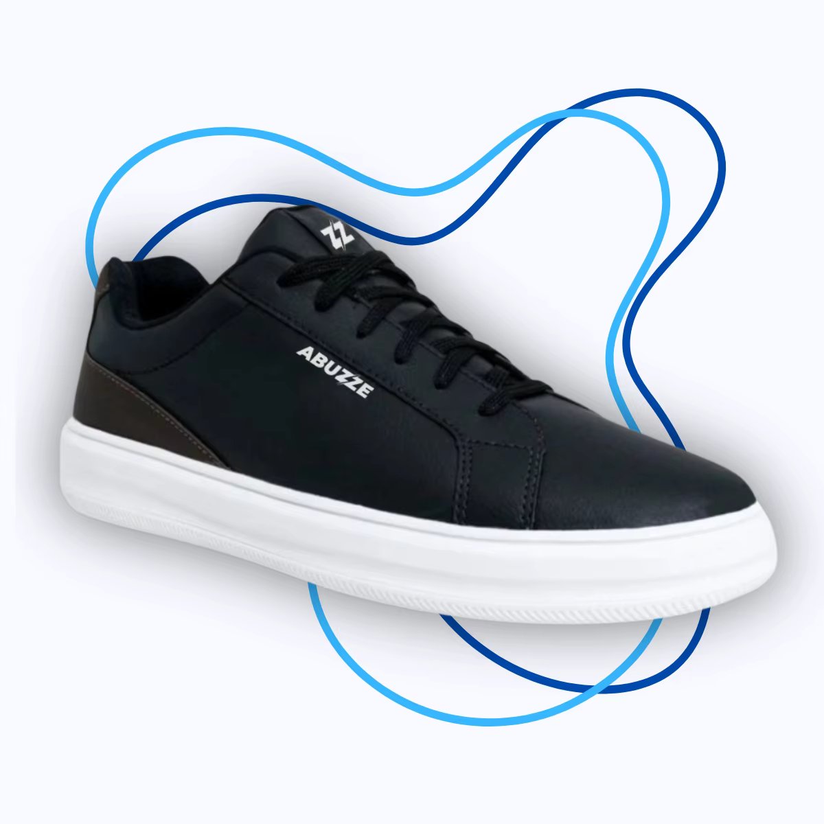 Abuzze Men's Comfortable Lightweight Soft Casual Shoes