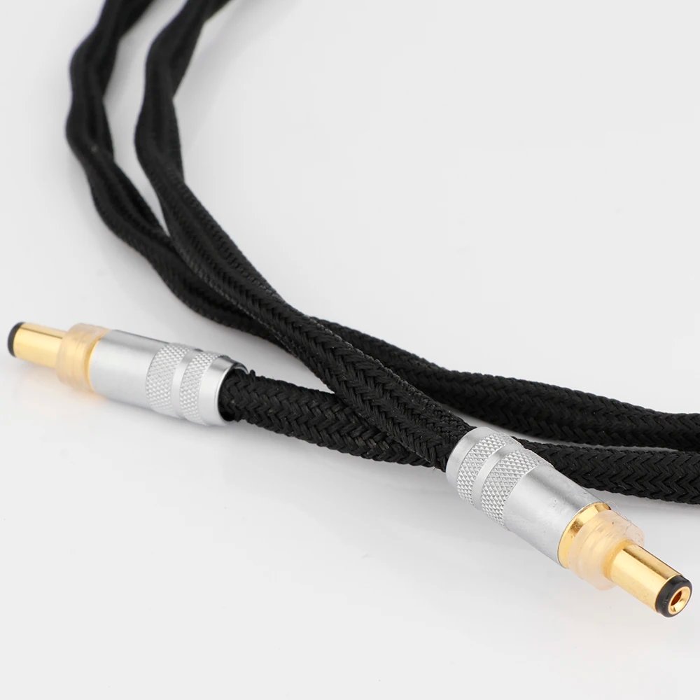OYAIDE DC2.1 DC2.5 Hifi DC output power cable wire line 6N OCC DC Audio Cable Sound Card DC Power line for Keces Linear