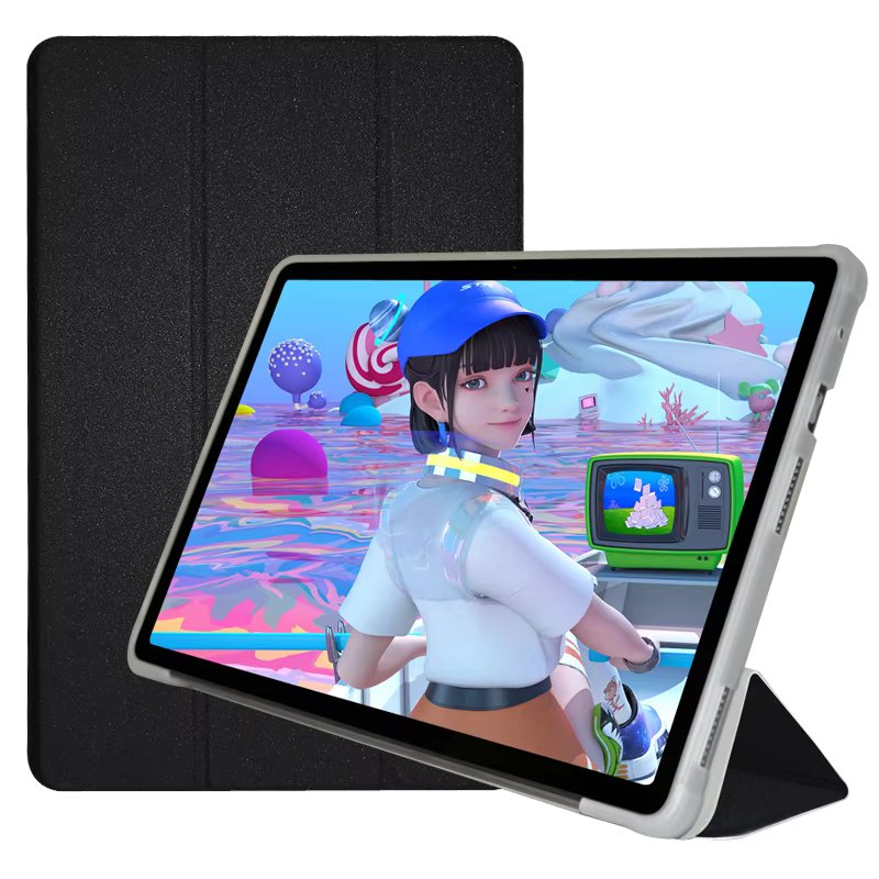 Funda For Alldocube IPLAY60/IPLAY60PRO (T1102) 11" Tablet PC Slim Tri-Folding Stand Cover Case with TPU Back Shell