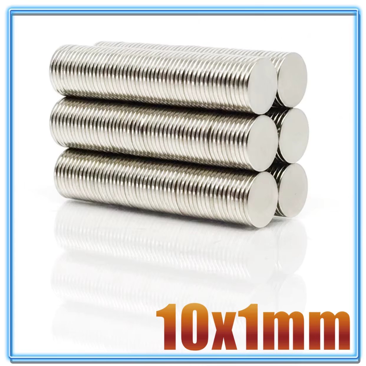 20/50/100/200/500 Pcs 10x1 Neodymium Magnet 10mm x 1mm N35 NdFeB Round Super Powerful Strong Permanent Magnetic imanes Disc 10*1