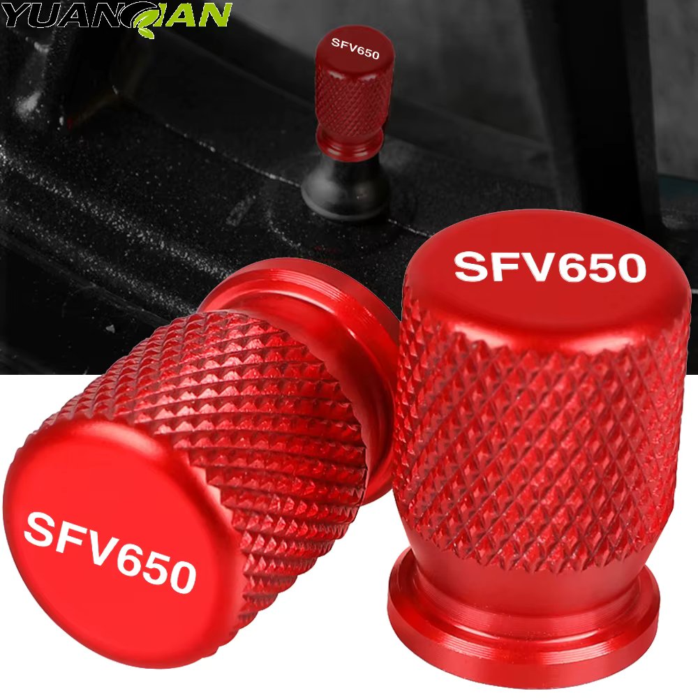 For Suzuki SFV650 GLADIUS 2009 2010 2011 2012 2013 2014 2015 2016 SFV 650 CNC Motorcycle Wheel Tire Valve caps Airtight Covers
